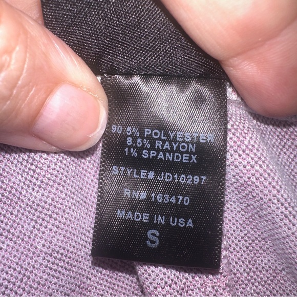 Just Polly Jumper Womens Small Mini BodyCon Gray & Pink Plaid Acadamia - Picture 5 of 7